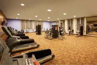 Gymnasium at Godrej Woodside Estate