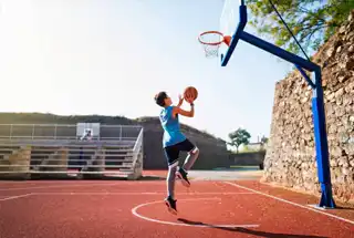 Basketball Court at Godrej Woodside Estate